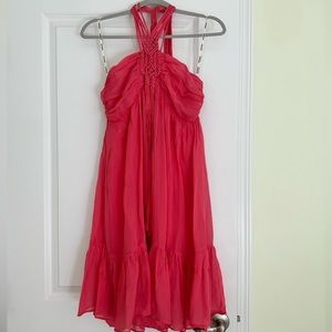 NWT Morgan de Toi Halter Dress